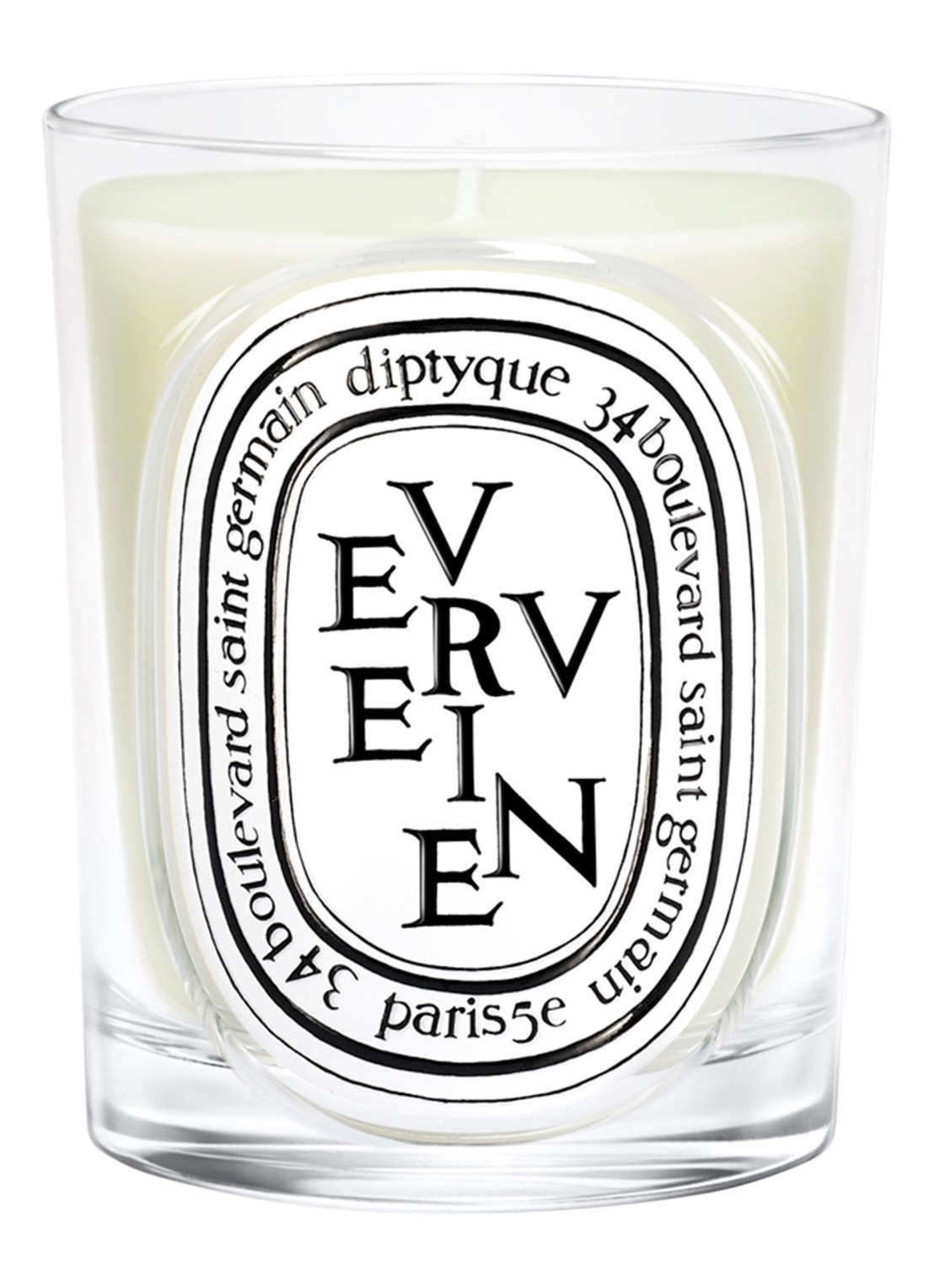 DIPTYQUE Verveine Classic geurkaars 190 gram - voorkant beige