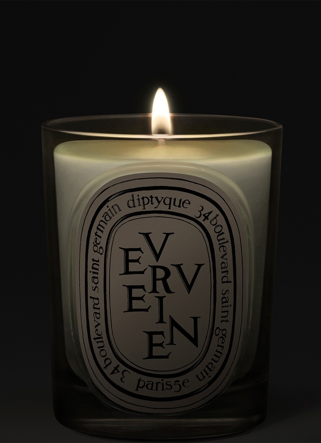 DIPTYQUE Verveine Classic geurkaars 190 gram - voorkant 2 beige