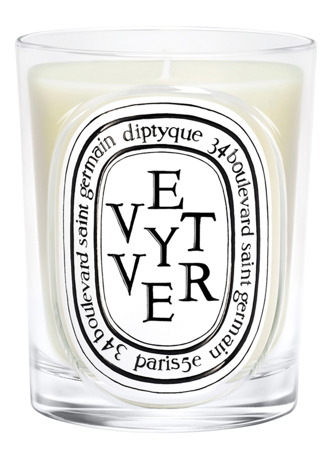 DIPTYQUE Vetyver Classic geurkaars 190 gram - voorkant 3 beige