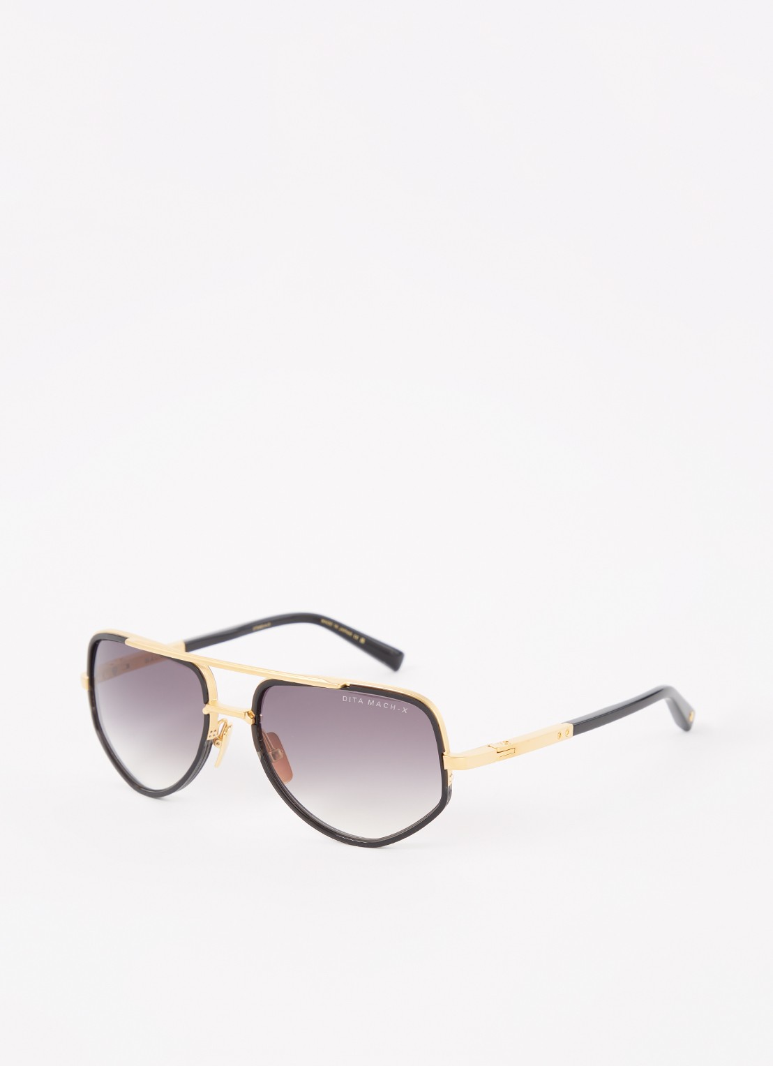 DITA Piloten zonnebril DTS463  - voorkant goud