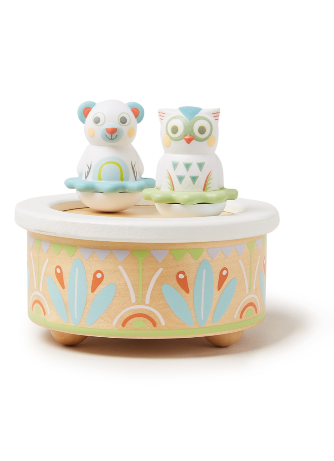 Djeco BabyMusic magnetisch muziekdoosje - voorkant wit