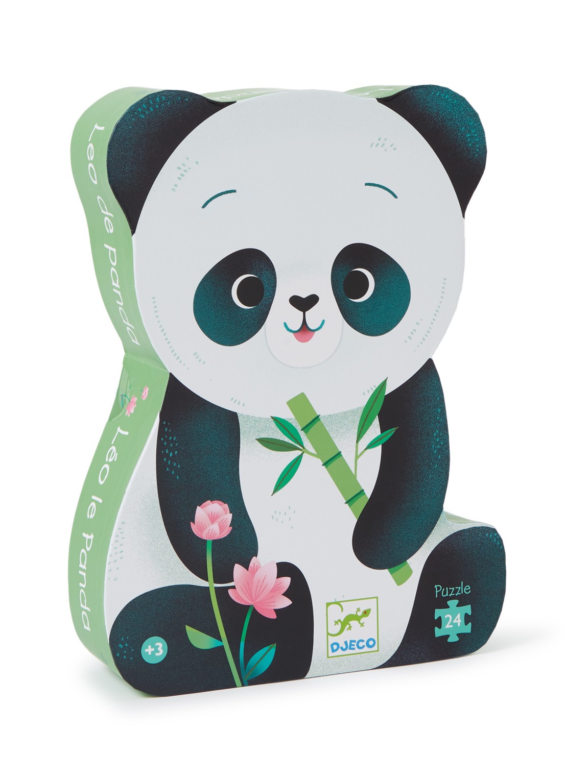 Djeco Leo de Panda legpuzzel 24 stukjes - voorkant multicolor