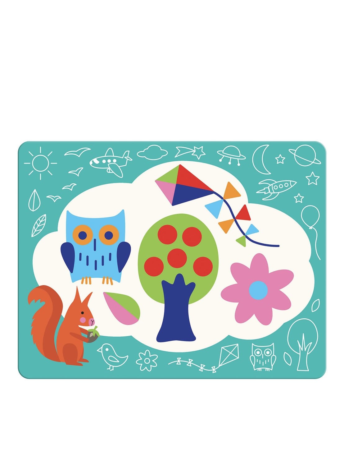 Djeco Magic Colouring Magic Scribbles knutselboek - voorkant 2 multicolor