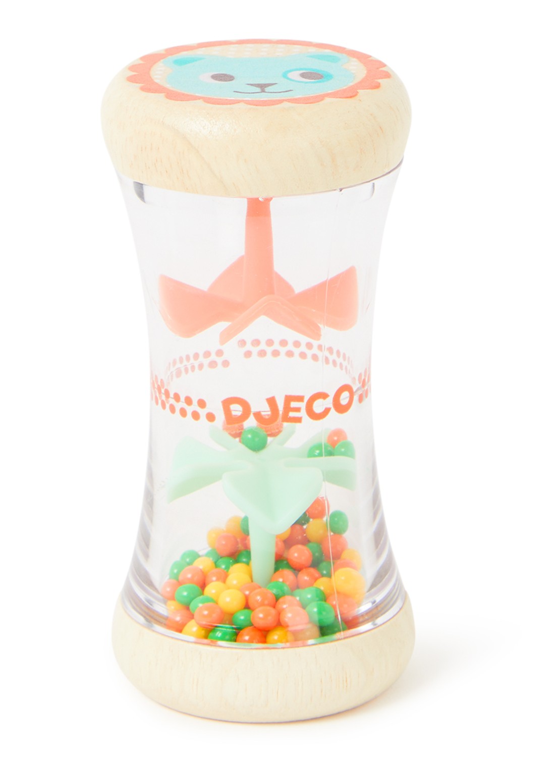 Djeco Pitplui rammelaar - voorkant beige