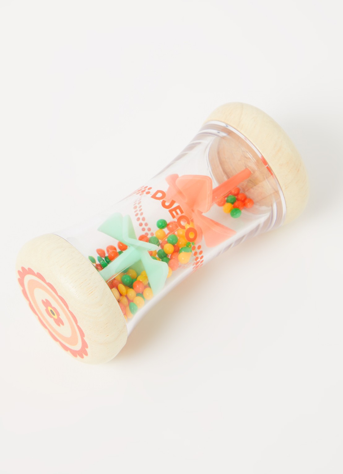 Djeco Pitplui rammelaar - voorkant 2 beige