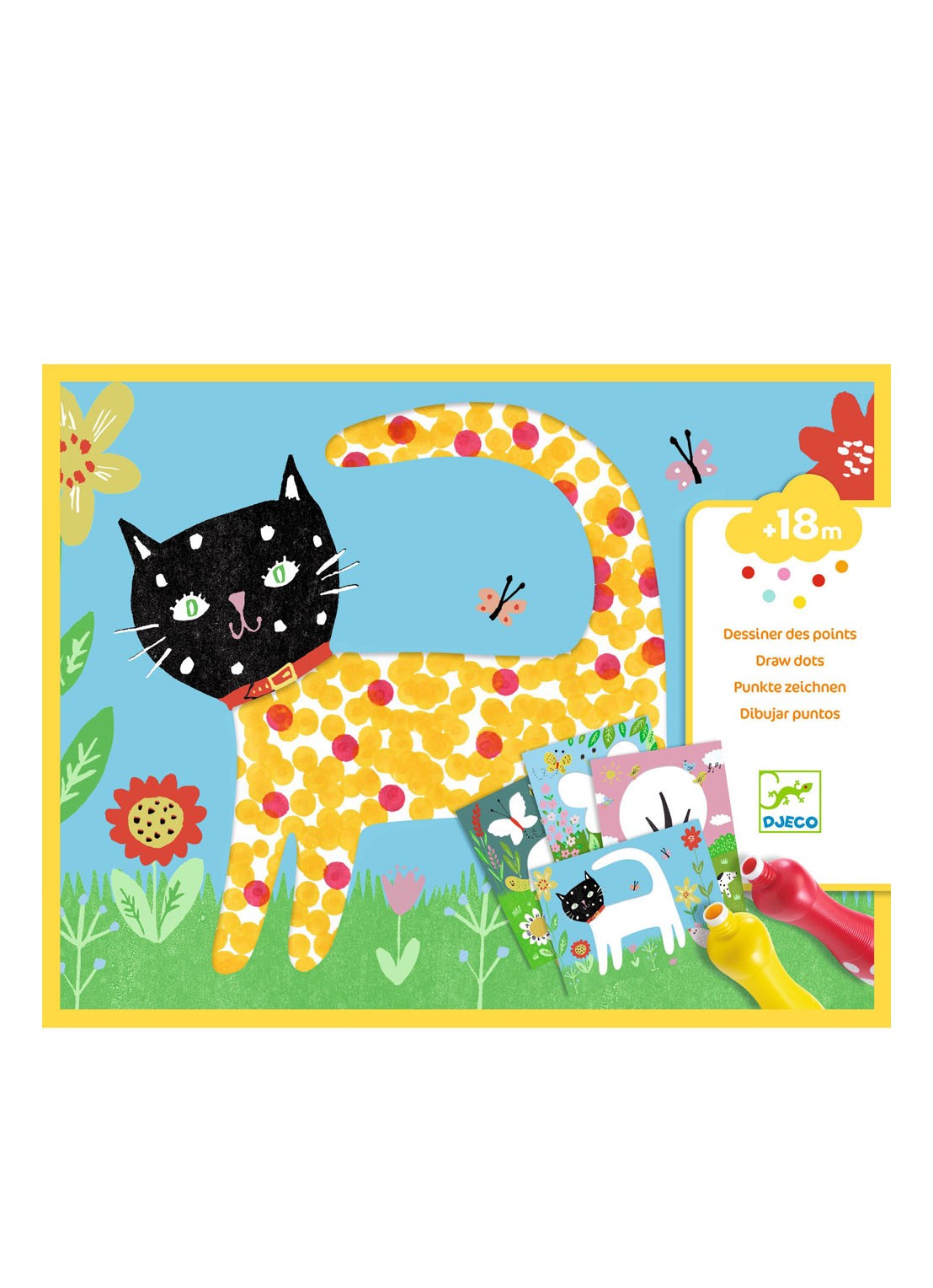 Djeco Small Dots tekenset  - voorkant 3 undefined