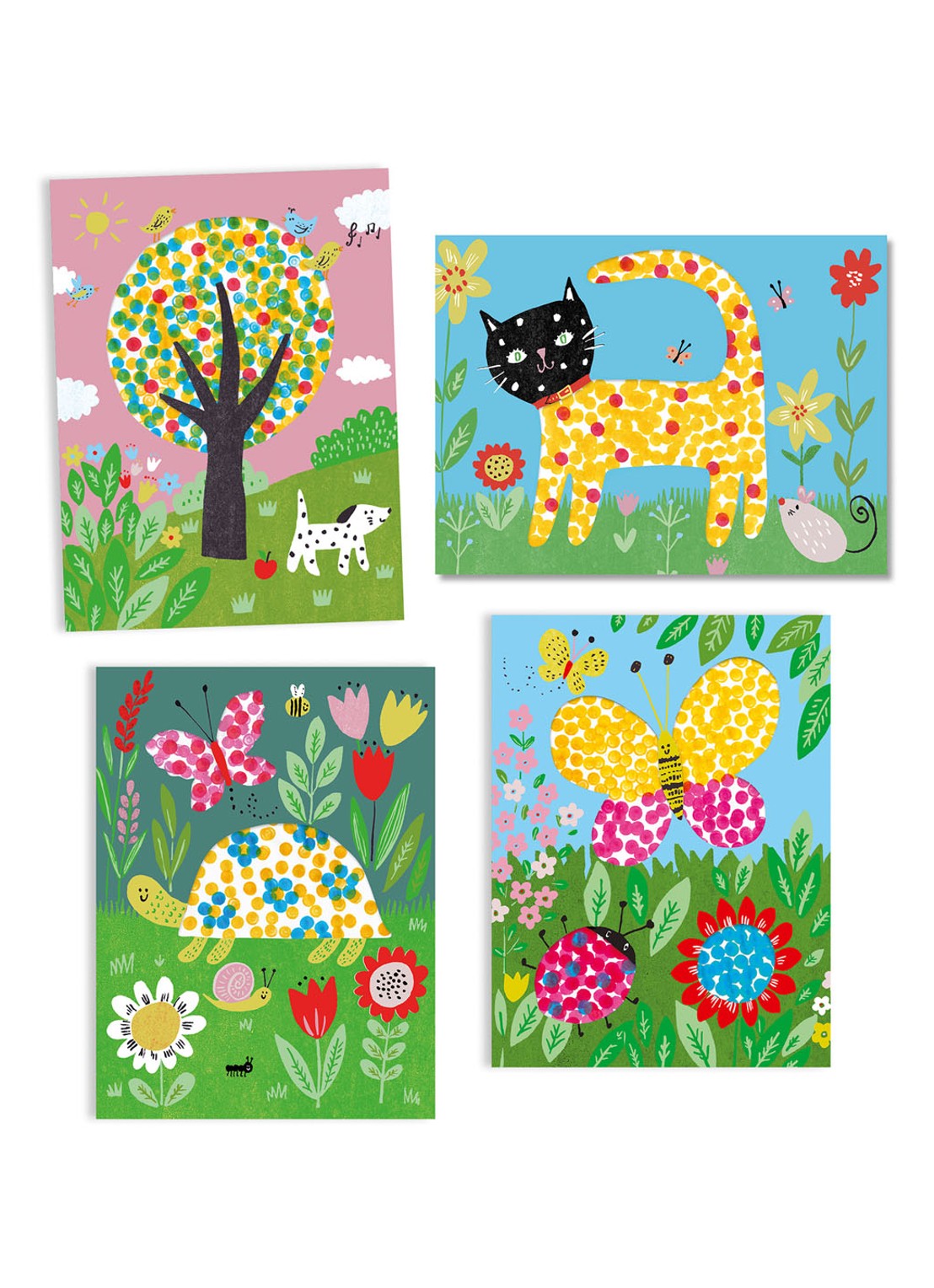 Djeco Small Dots tekenset  - voorkant 4 undefined