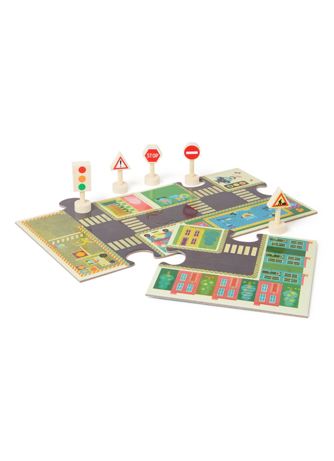 Djeco The City 3D puzzel 24 stukjes - voorkant undefined
