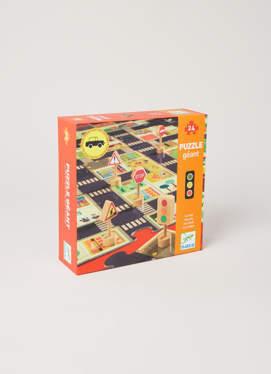 Djeco The City 3D puzzel 24 stukjes - voorkant 2 undefined