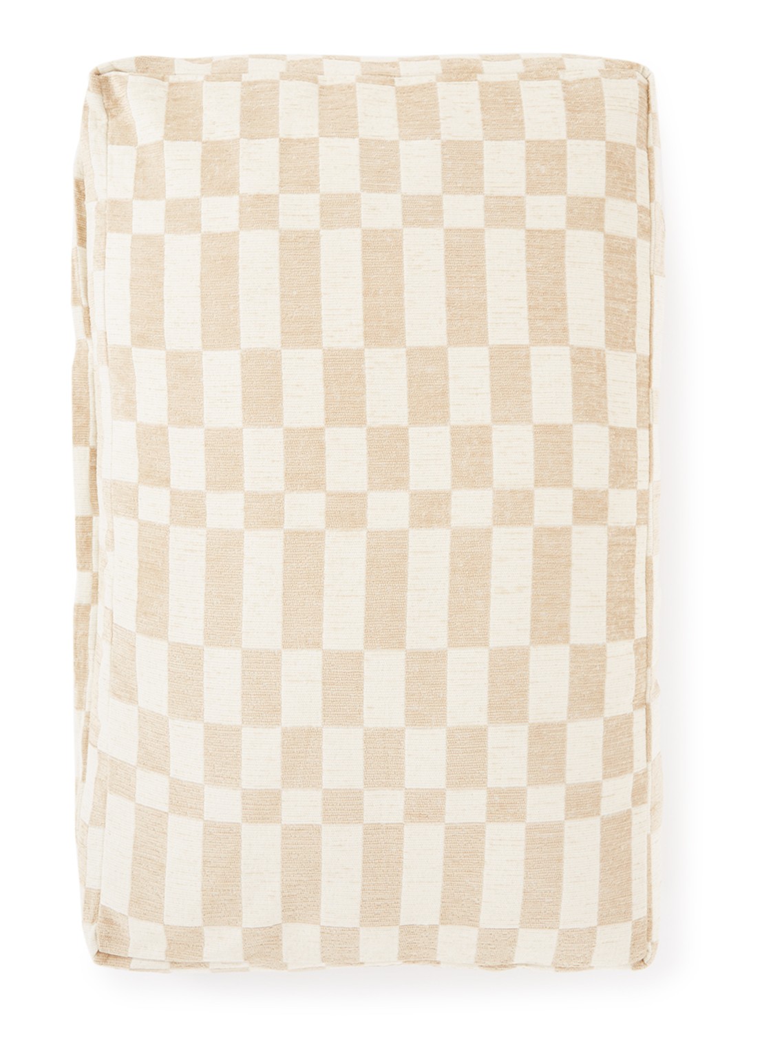 DOGGUO Hondenmand met ruitdessin 65 x 105 cm - voorkant beige
