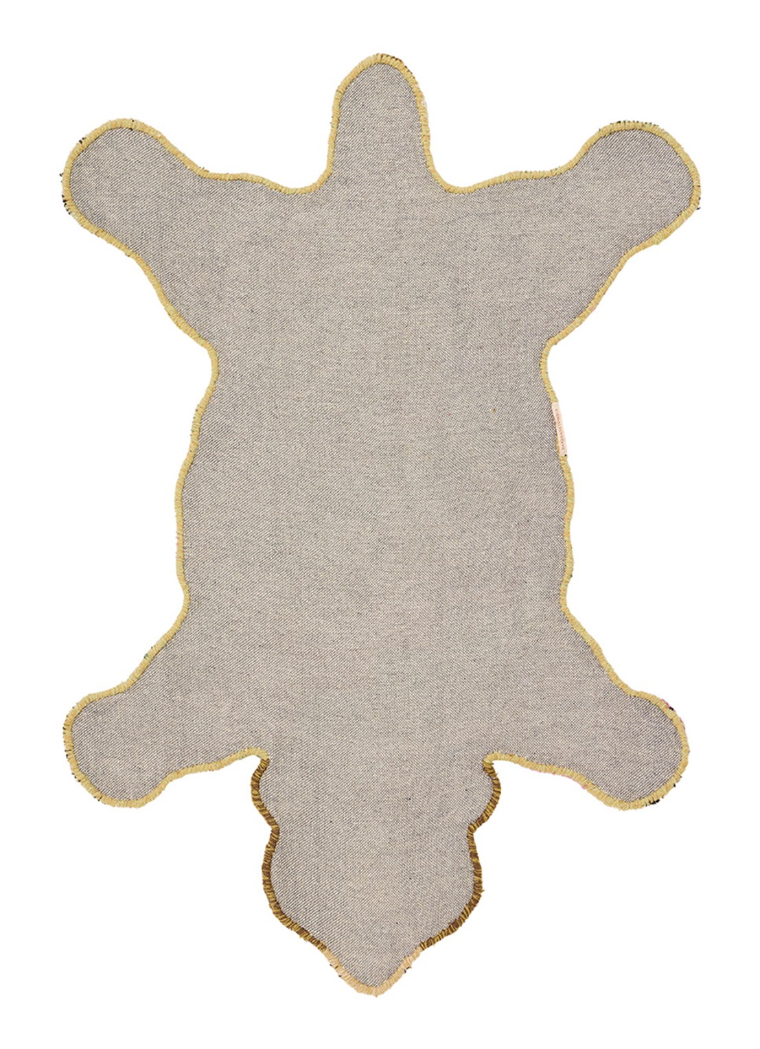 Doing Goods Archie Check vloerkleed 145x97cm - achterkant 7 multicolor
