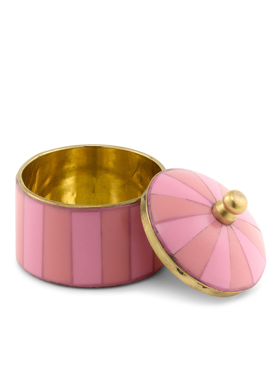 Doing Goods Bailey Circus opbergpot 5 cm - voorkant 3 roze
