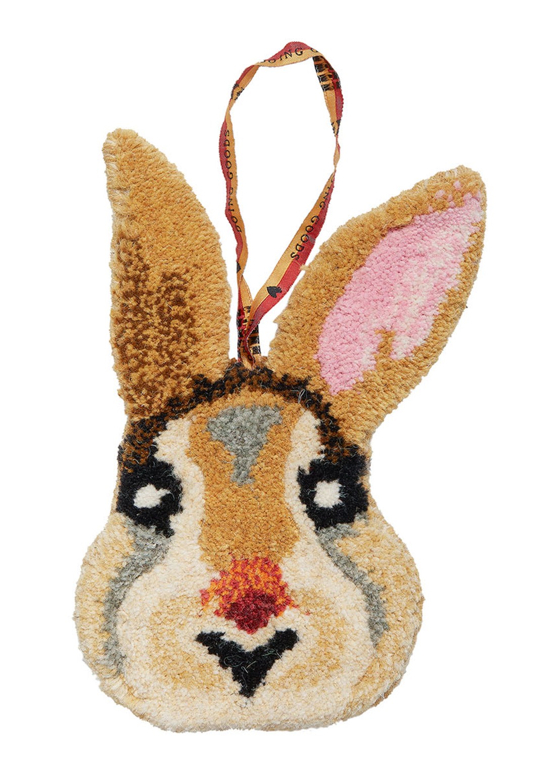Doing Goods Betty Bunny hanger 26 cm - voorkant 3 lichtbruin