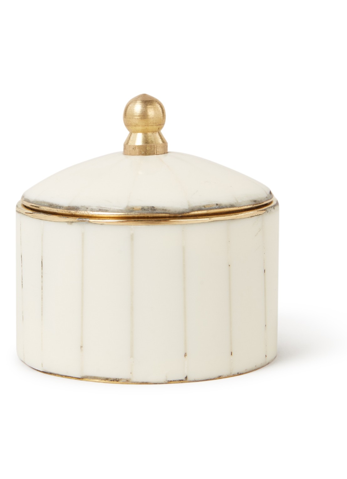 Doing Goods Circus opbergpot 4,5 cm - voorkant ivoor