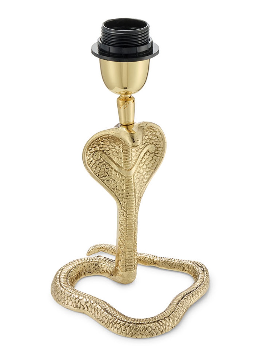 Doing Goods Dakota Slang lampenvoet 17 cm - voorkant 2 goud
