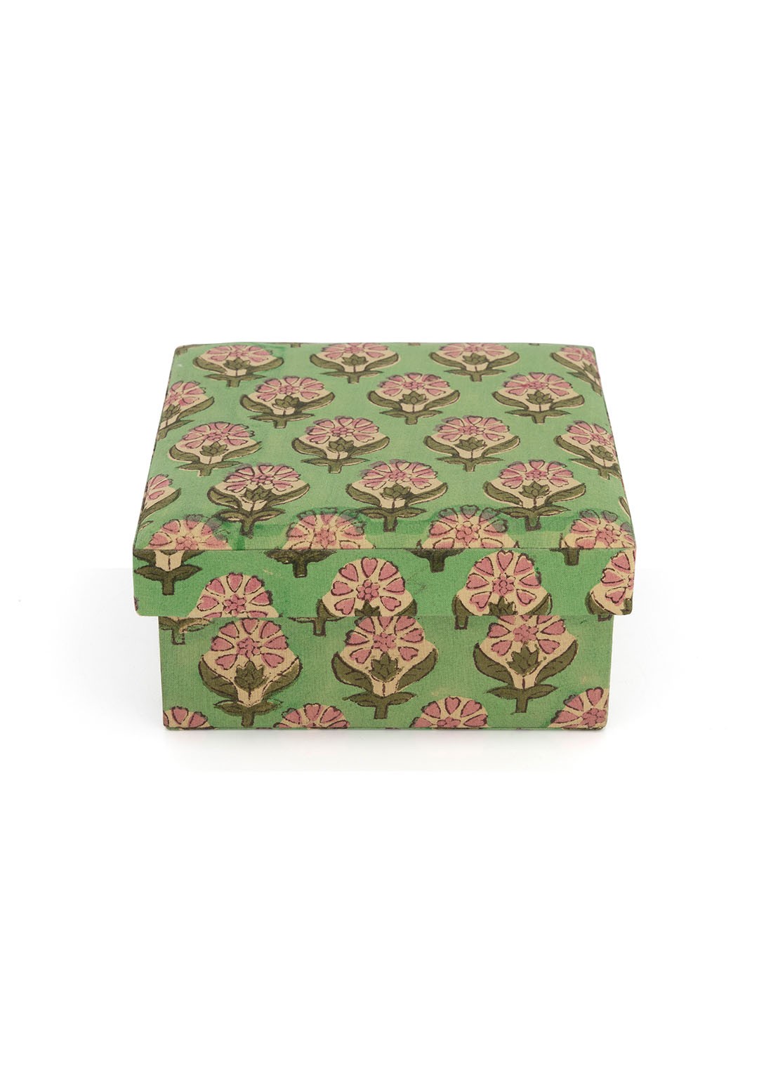 Doing Goods Emma doos set van 2 - voorkant 2 groen