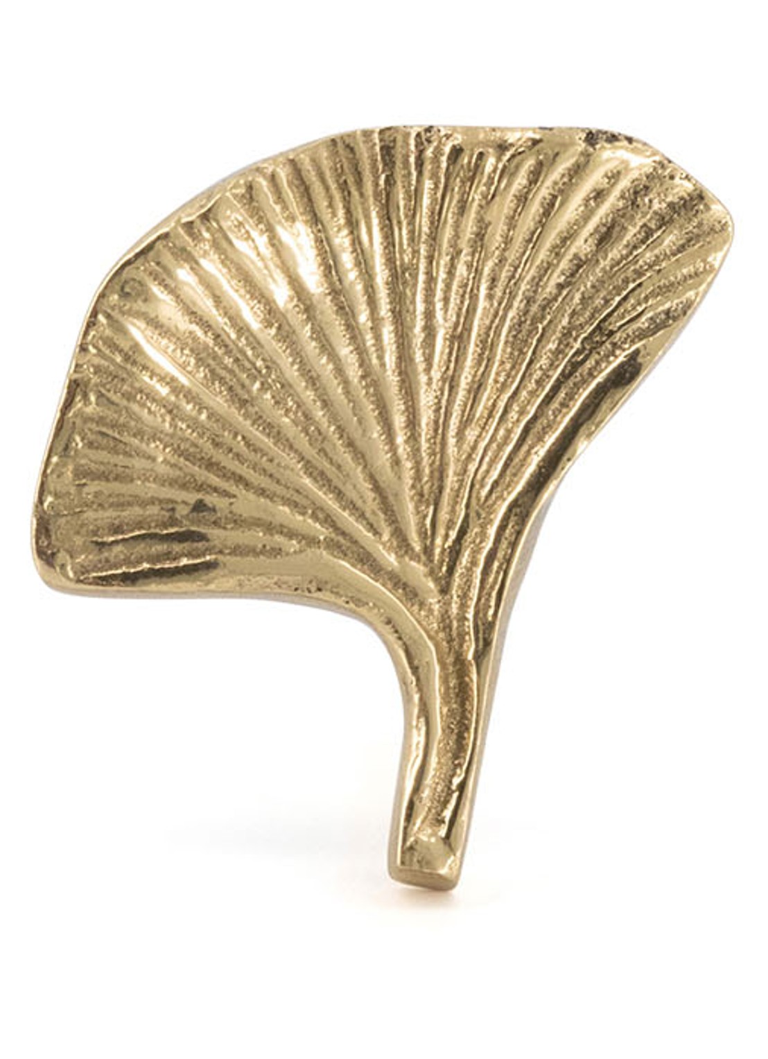 Doing Goods Flora Ginko knop - voorkant 2 brons