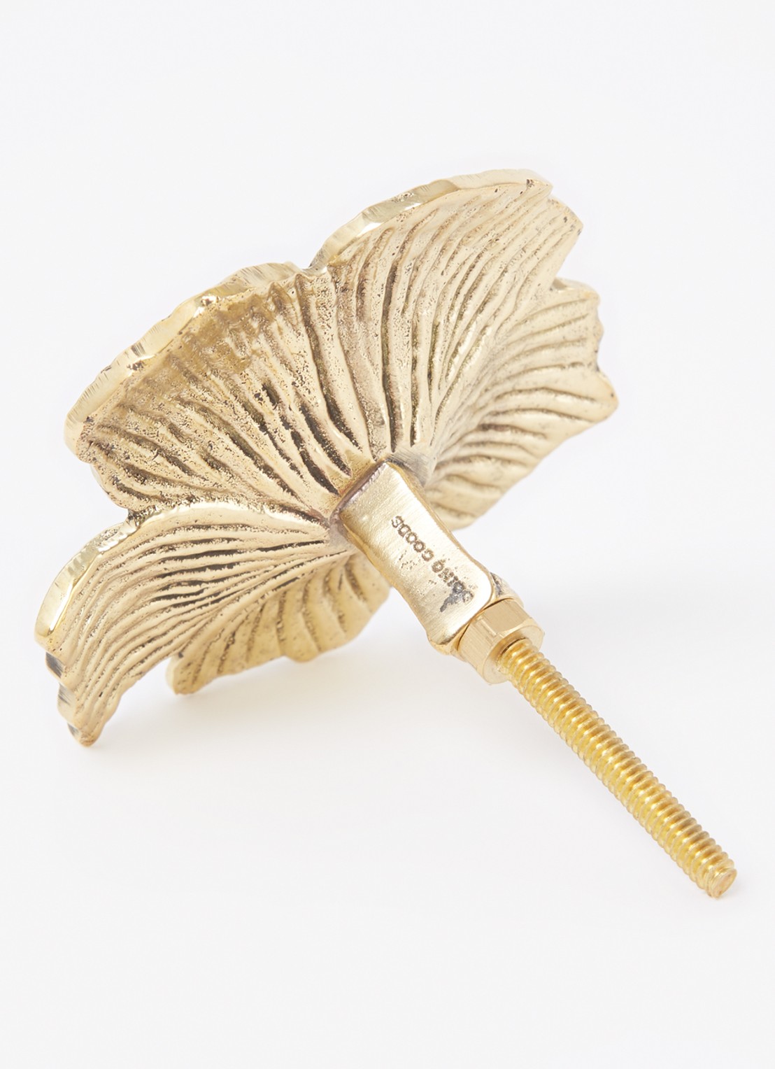 Doing Goods Hibiscus deurknop - detail 4 goud
