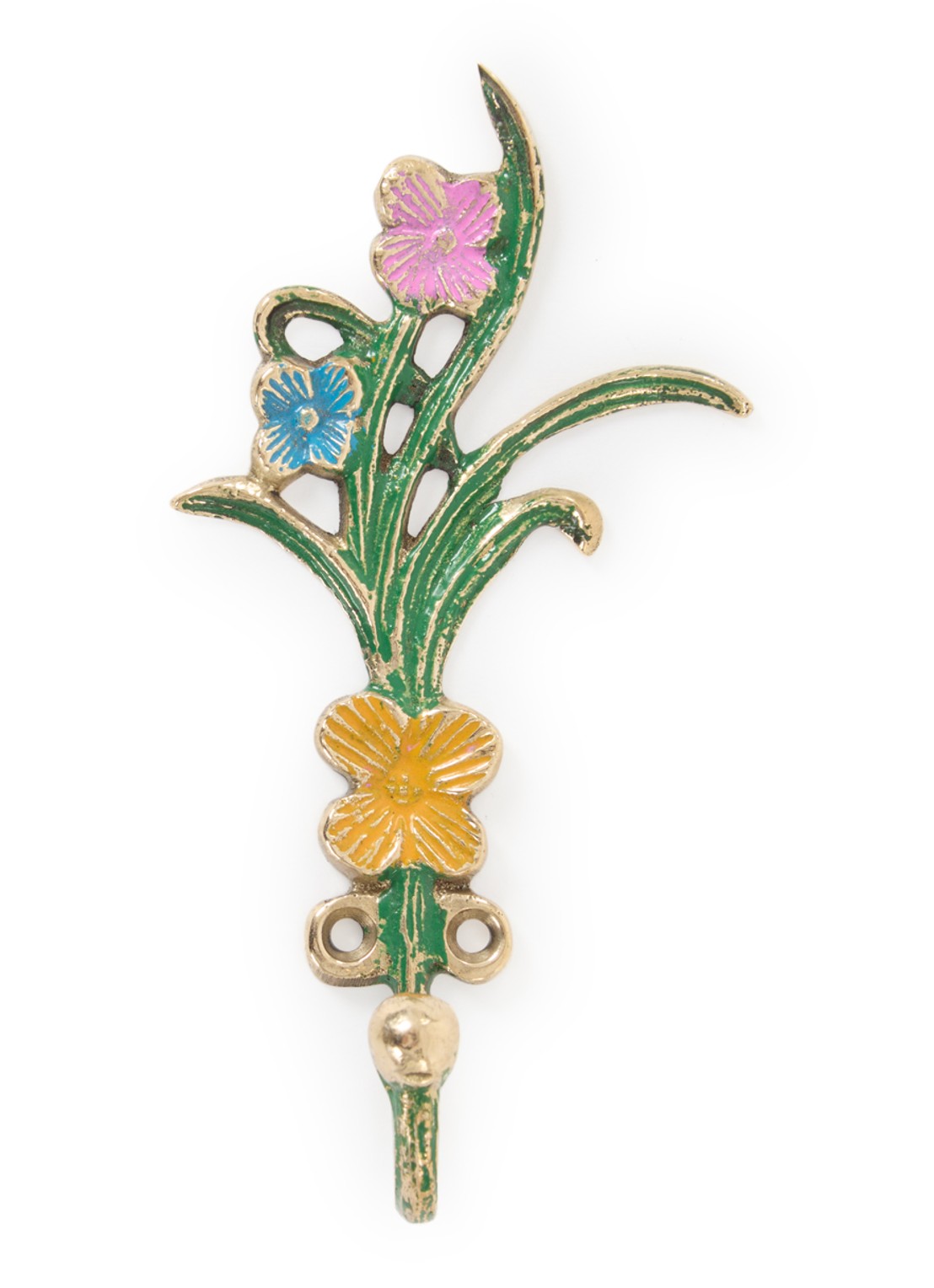 Doing Goods Ivy wandhaak 13 cm - voorkant 2 goud