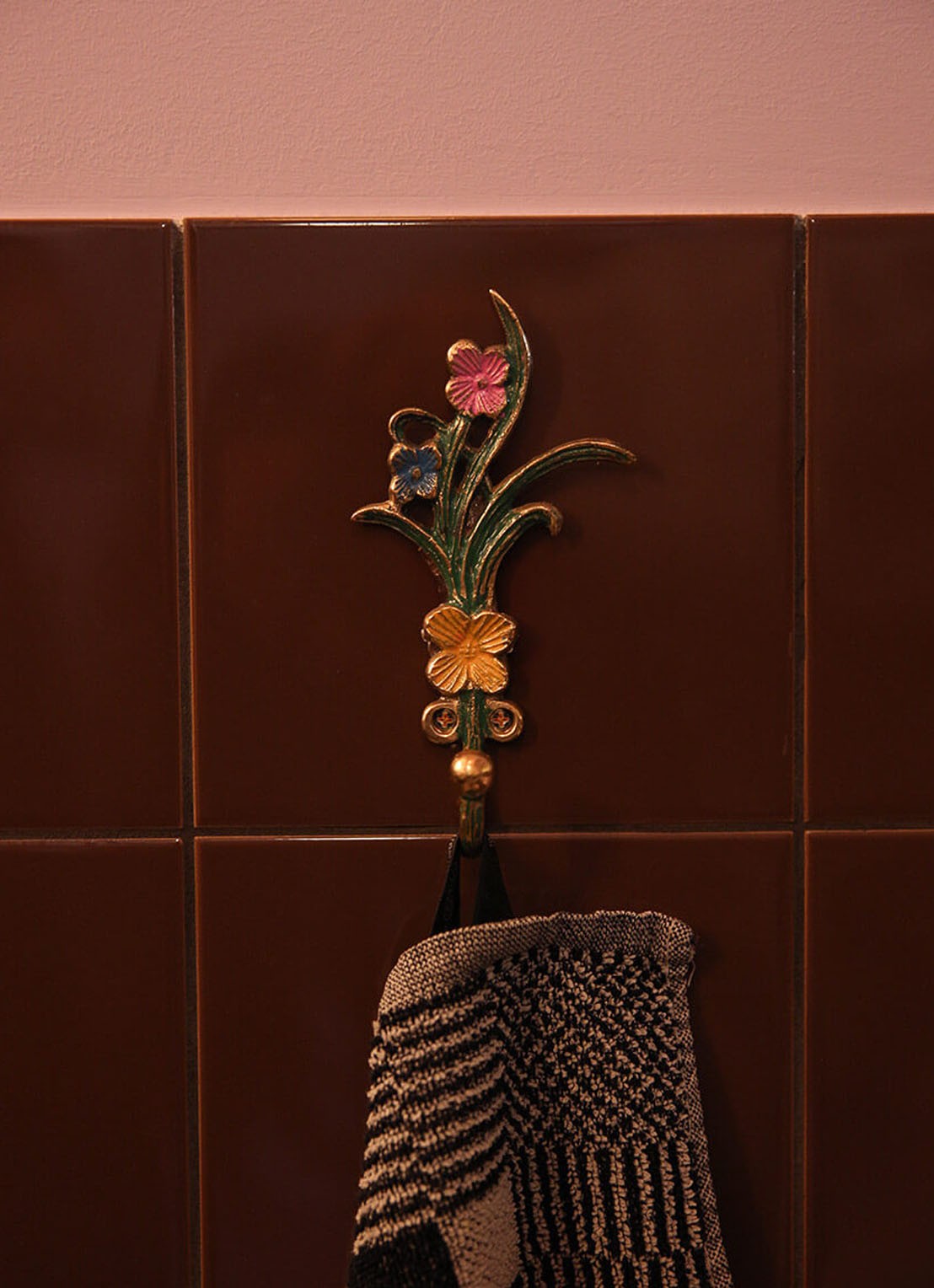 Doing Goods Ivy wandhaak 13 cm - voorkant 3 goud