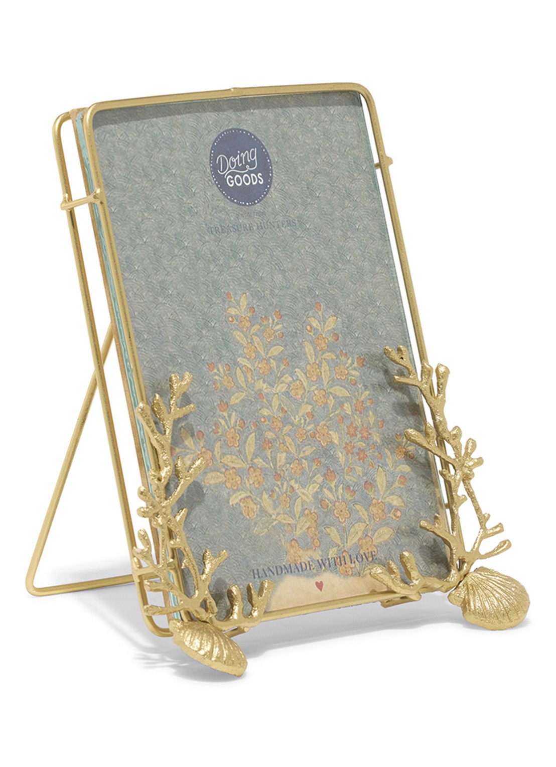 Doing Goods Kaia Coral Large fotolijst - detail goud