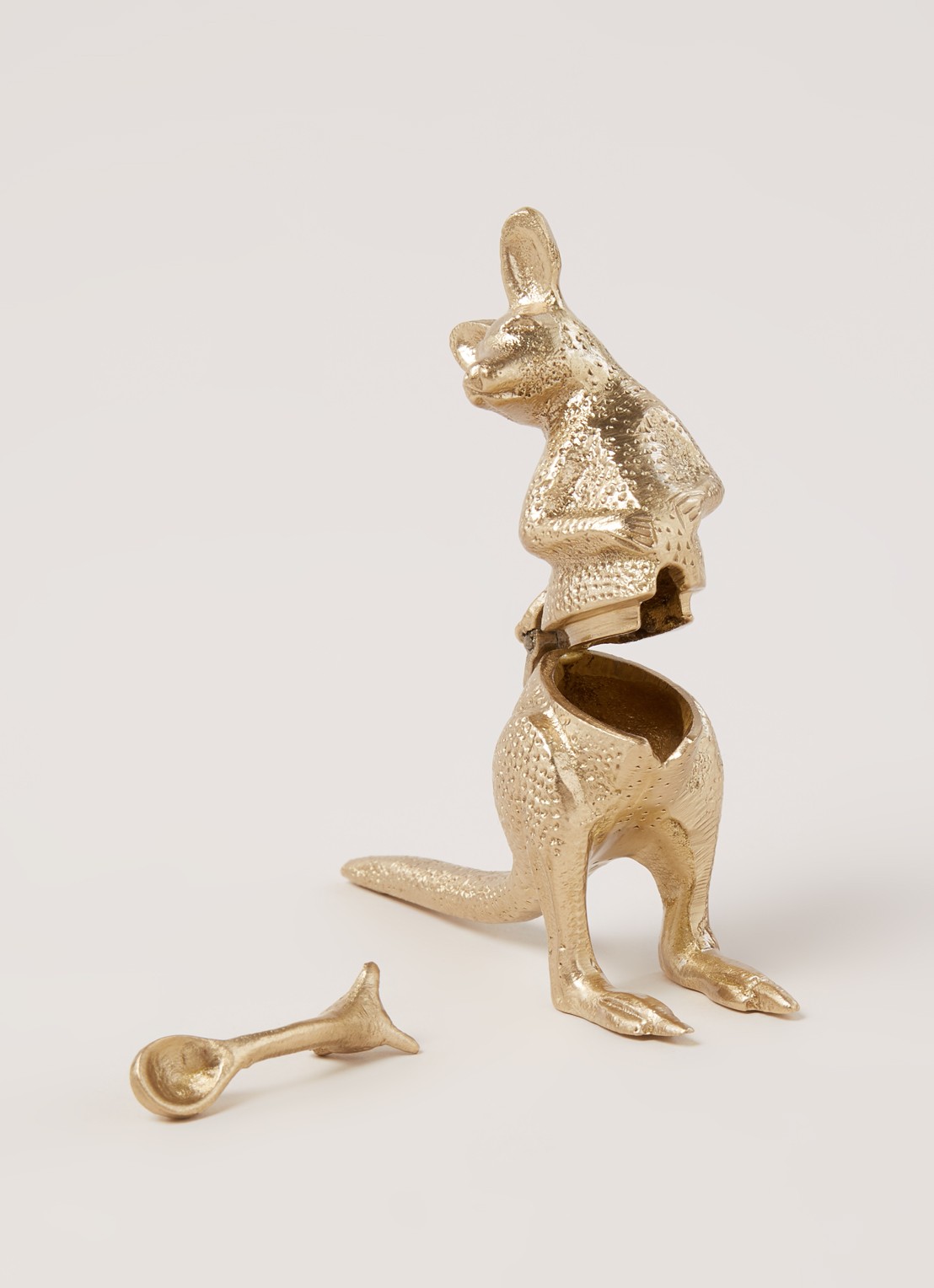 Doing Goods Kate Kangaroo kruidenpotje - detail 3 goud