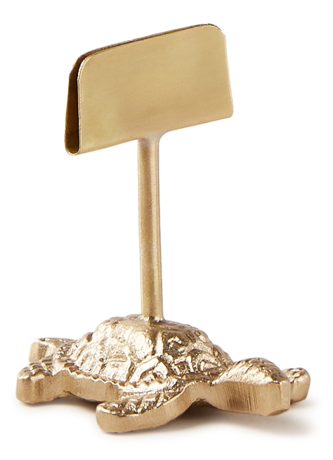 Doing Goods Lily Turtle fotohouder 5,5 cm - voorkant 2 goud