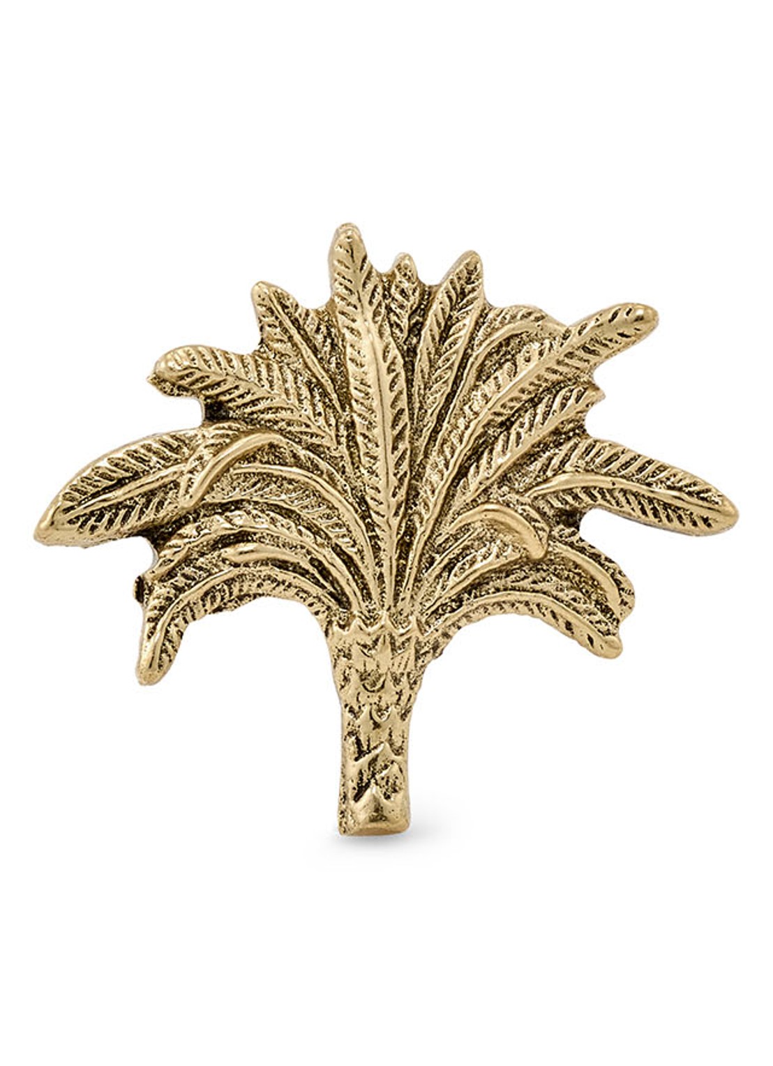 Doing Goods Marlin Palm knop - voorkant 3 brons