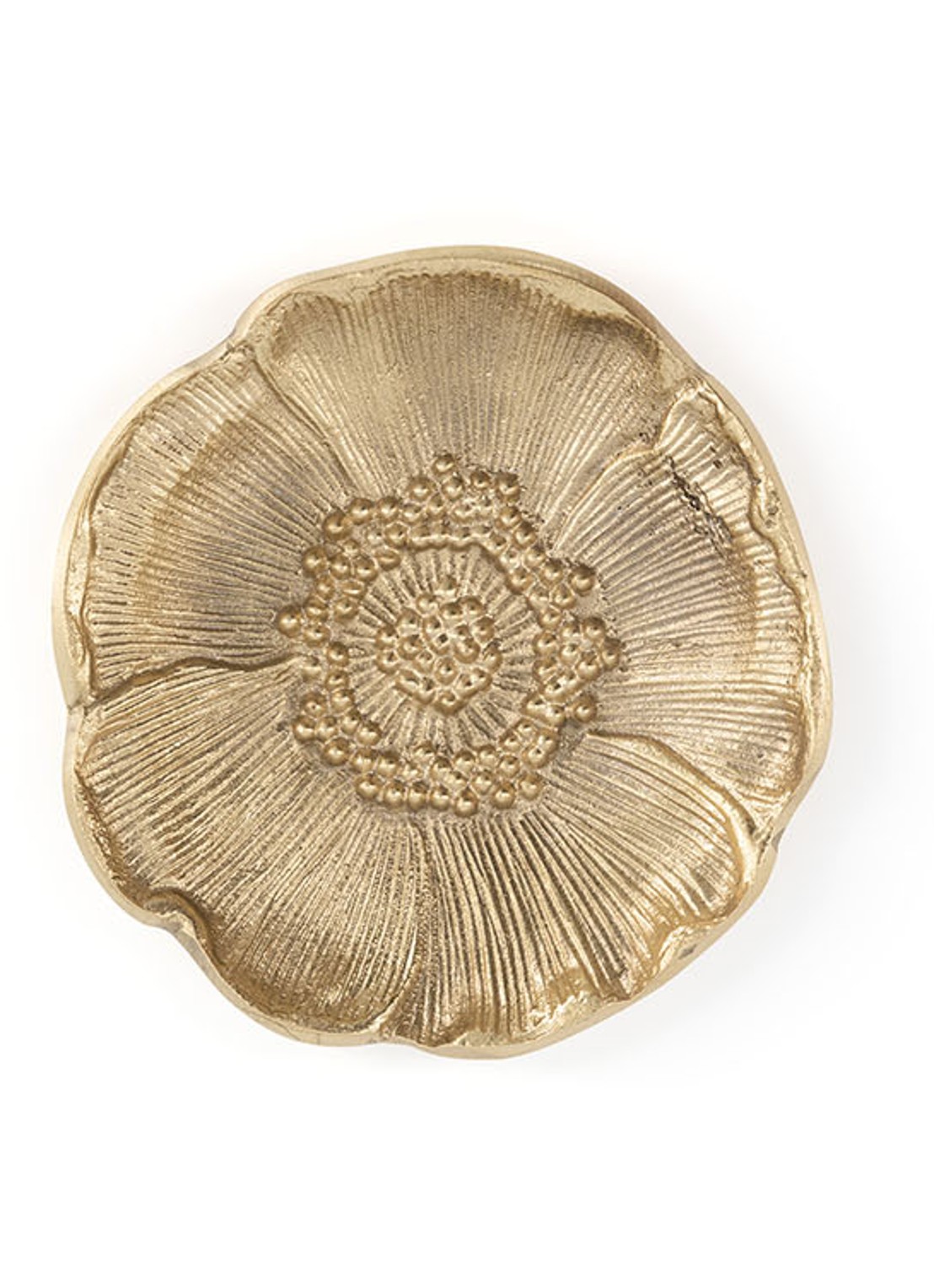 Doing Goods Mia Poppy schaal 12 cm - voorkant 2 brons