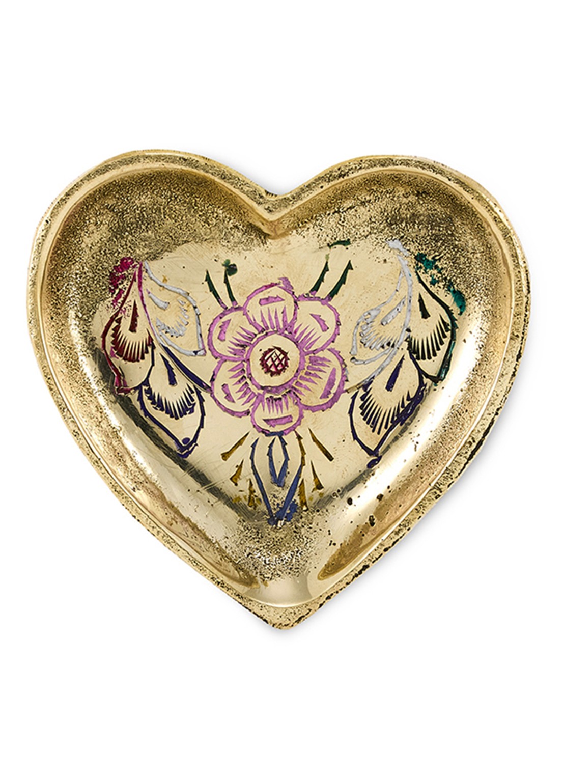 Doing Goods Miracle mila heart schaaltje - voorkant goud
