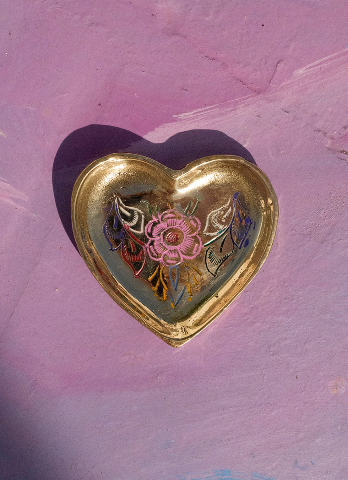 Doing Goods Miracle mila heart schaaltje - voorkant 2 goud