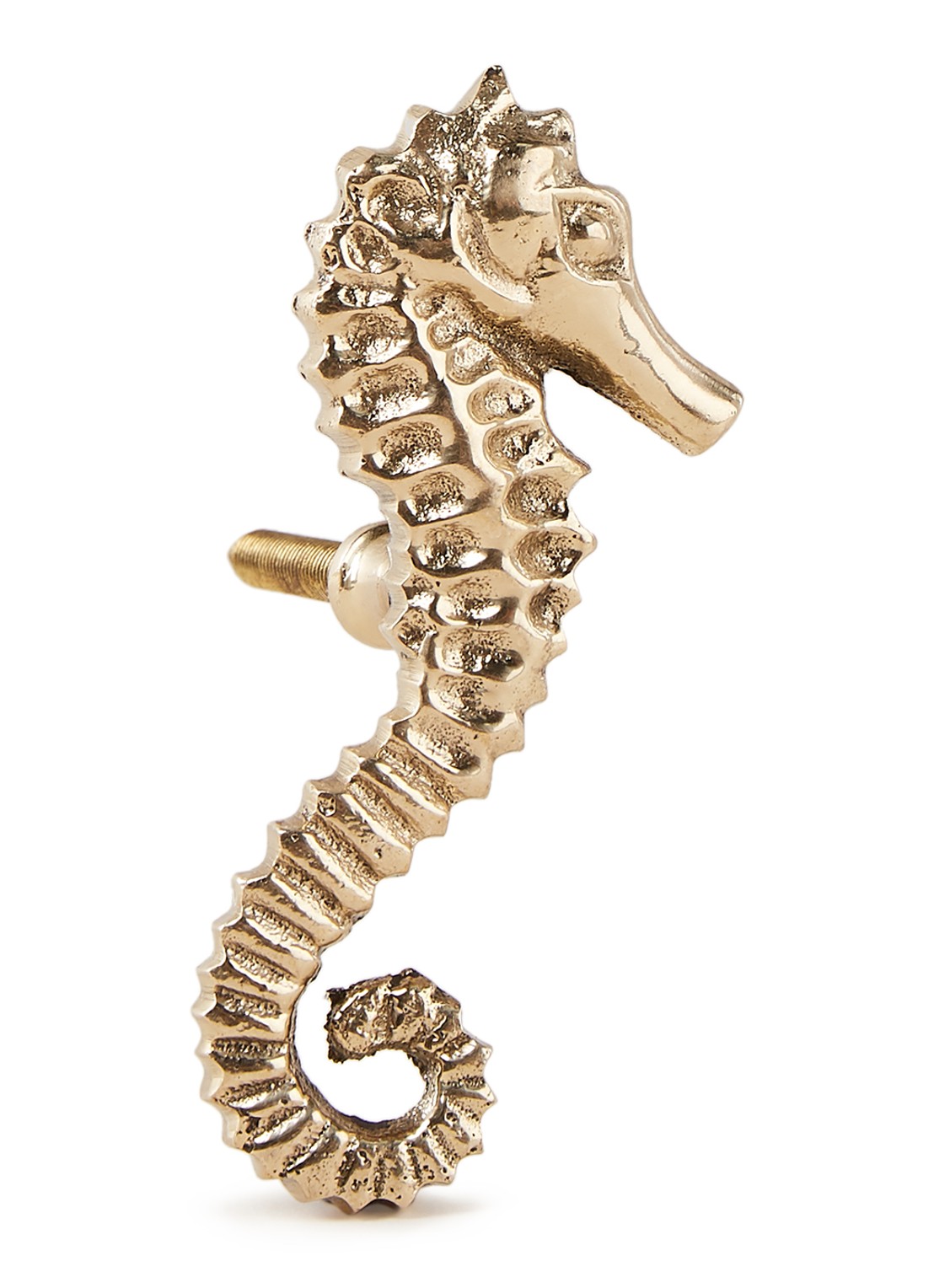 Doing Goods Pippa Seahorse deurknop links - voorkant goud