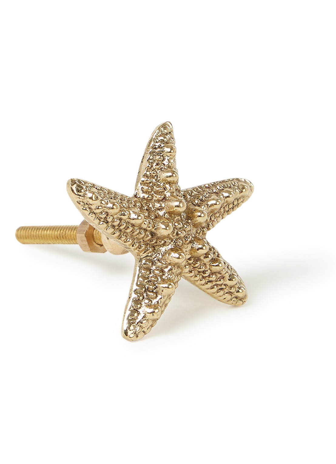 Doing Goods Ruby Seastar deurknop - voorkant goud