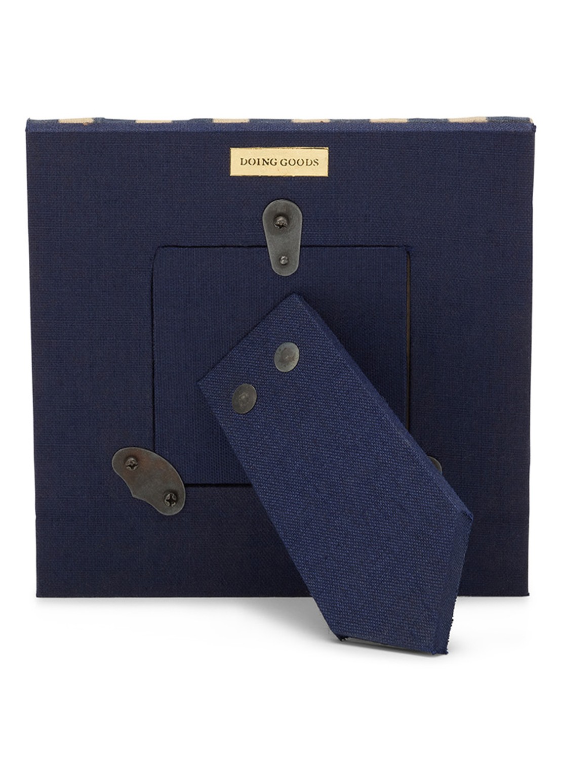 Doing Goods Rumi fotolijst 12 x 12 cm - achterkant 4 donkerblauw
