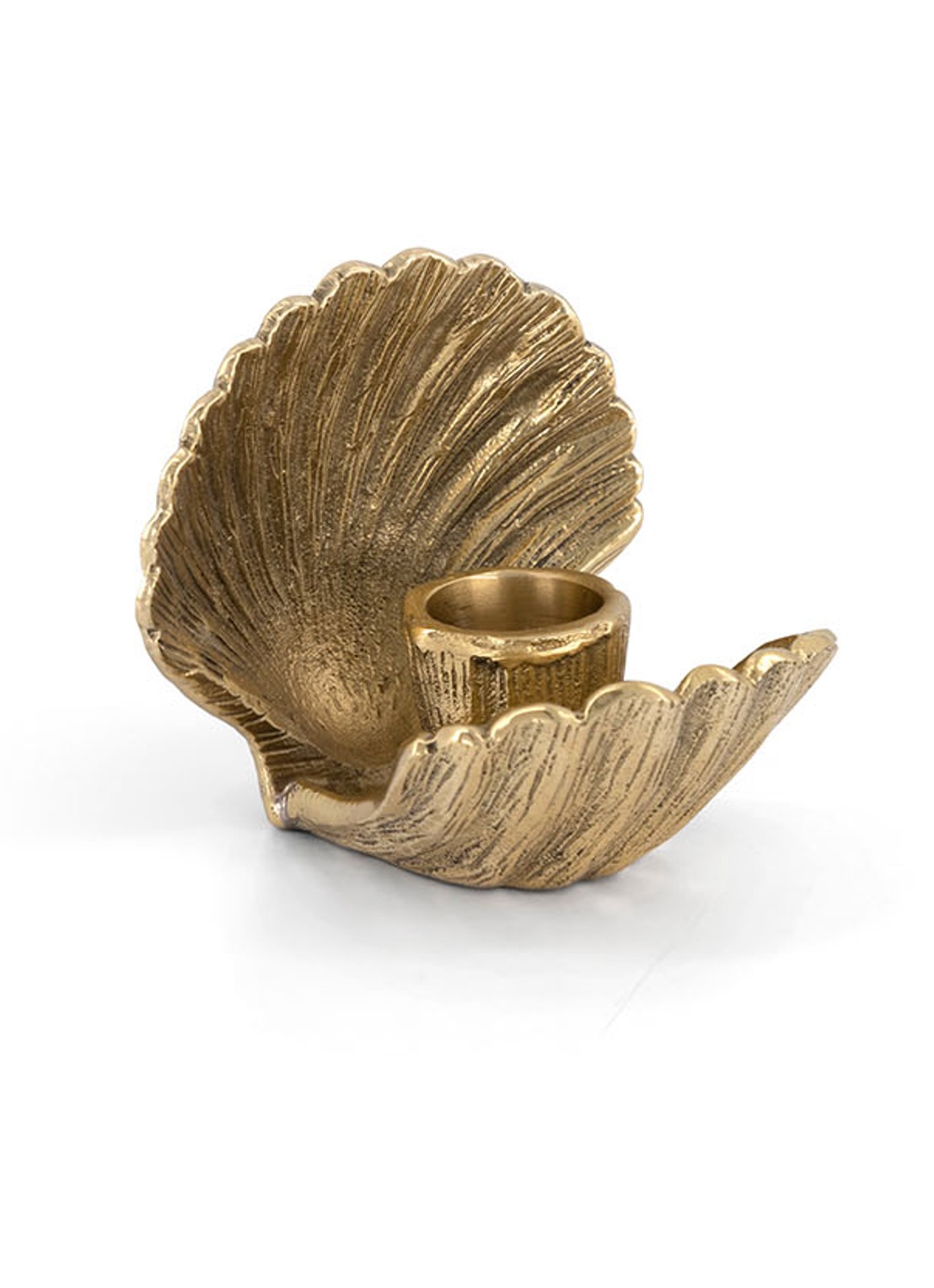 Doing Goods Scarlett kandelaar 8 cm - voorkant 2 brons