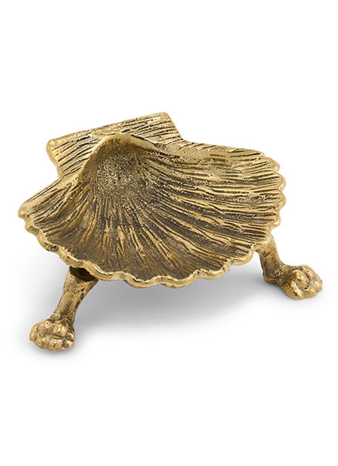 Doing Goods Scarlett Schelp schaal 7 x 8 cm - achterkant brons