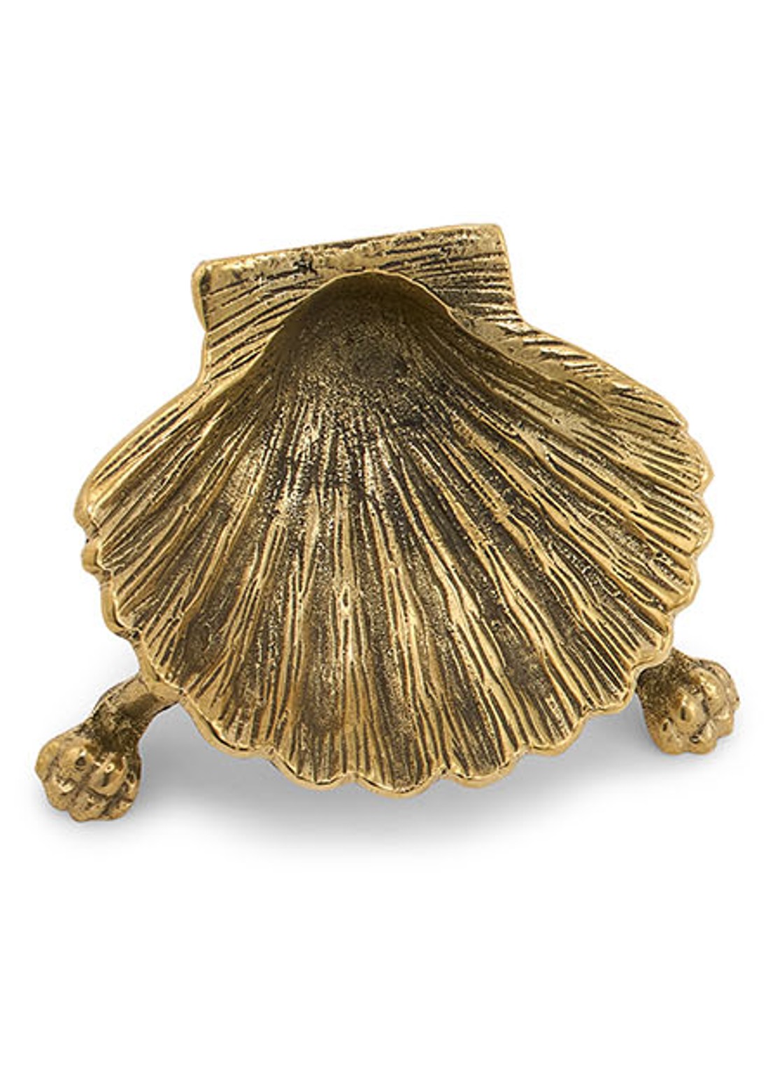 Doing Goods Scarlett Schelp schaal 7 x 8 cm - voorkant 3 brons
