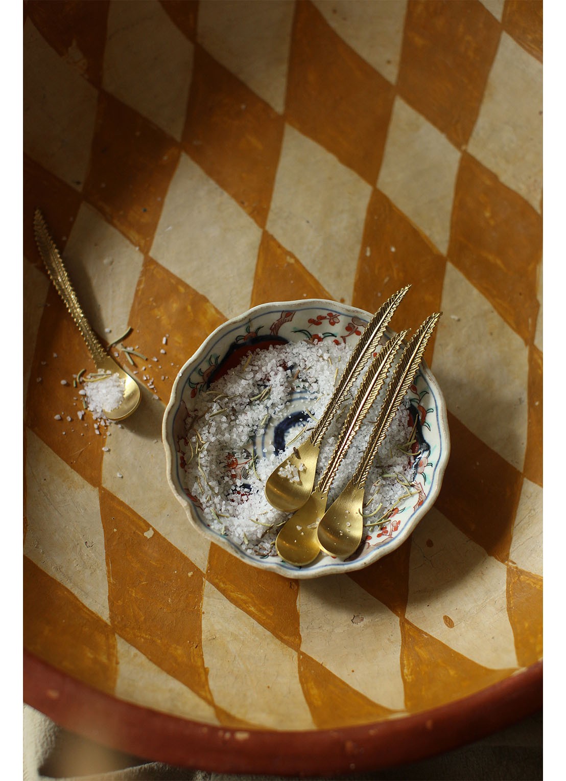 Doing Goods Stella Veren theelepel set van 4 - detail 4 brons