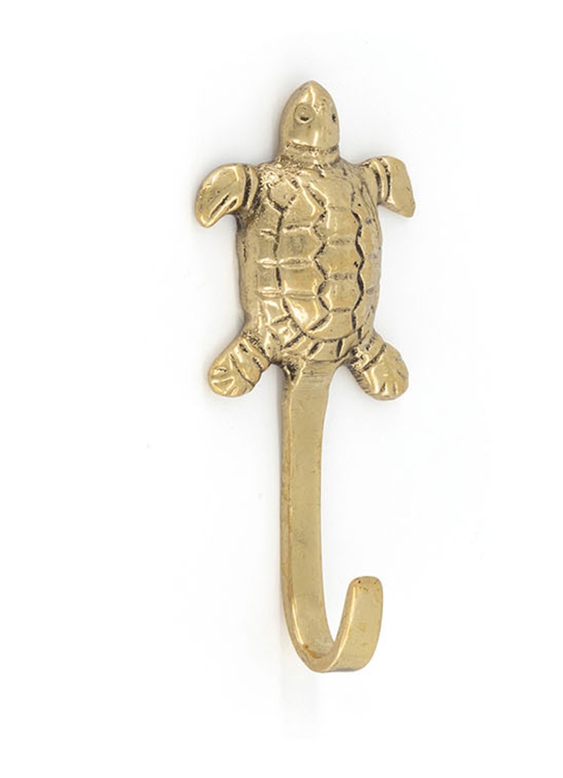 Doing Goods Tommy Schildpad haak - voorkant brons