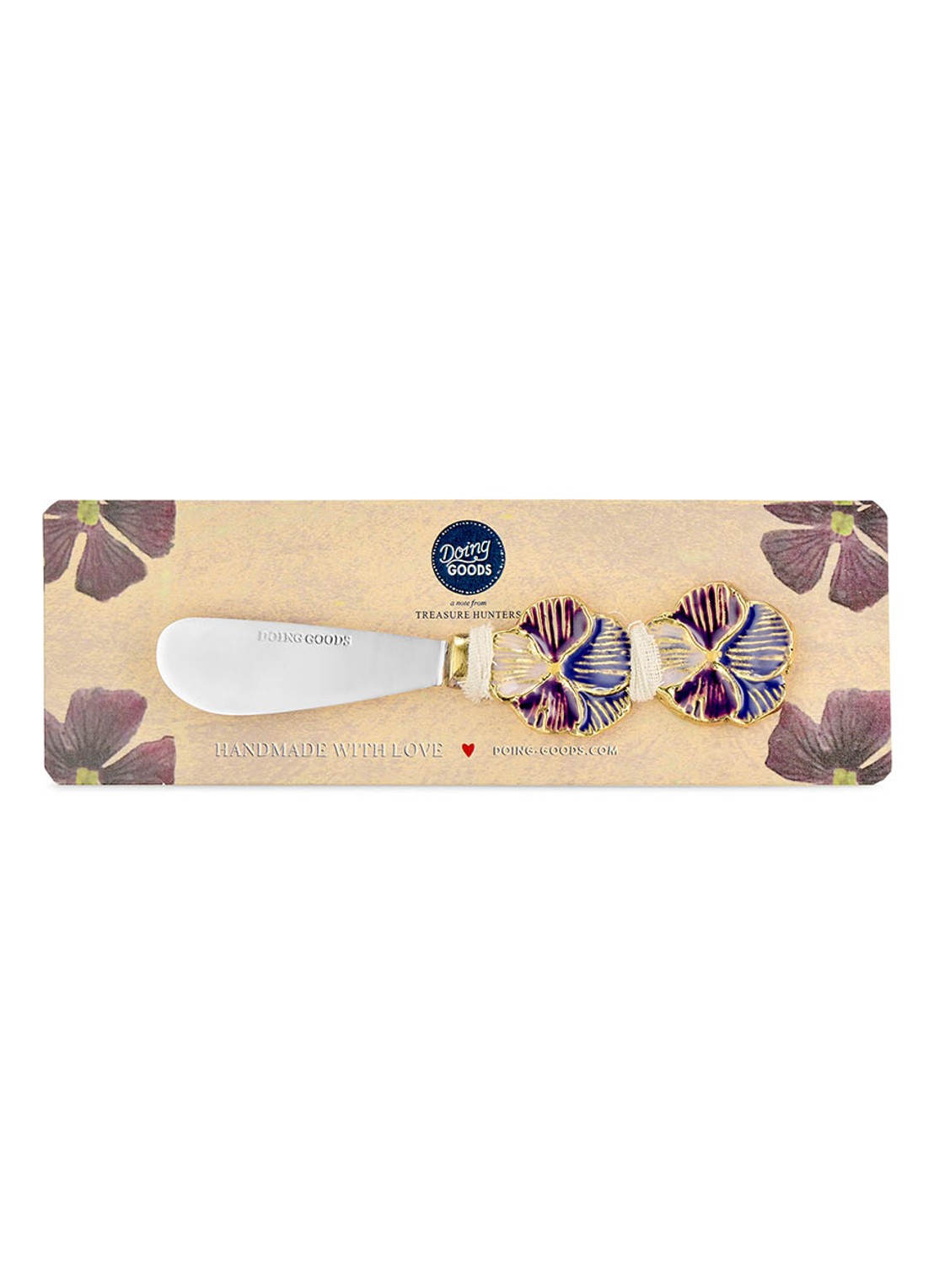Doing Goods Valery Violet botermes - achterkant 5 goud