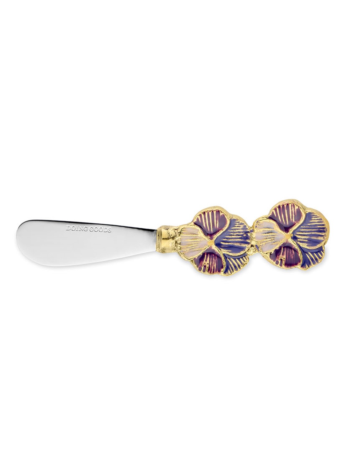Doing Goods Valery Violet botermes - voorkant 3 goud
