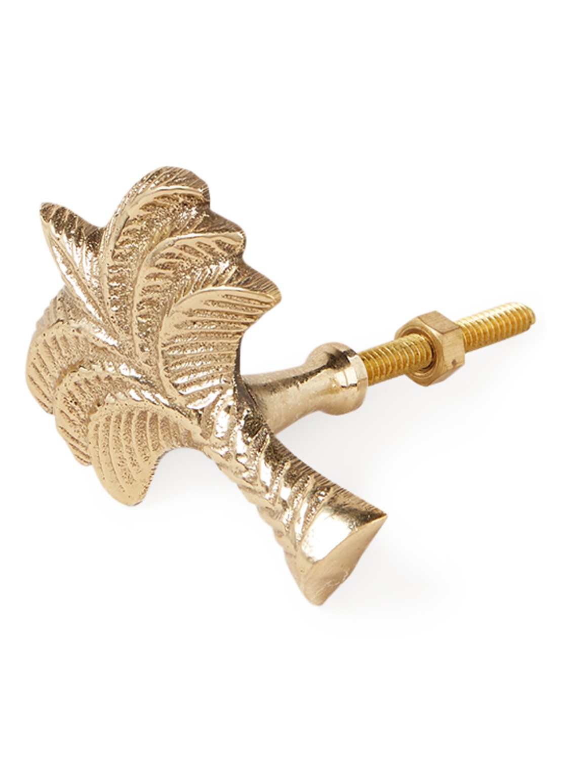 Doing Goods Wanda Palmtree deurknop - voorkant goud
