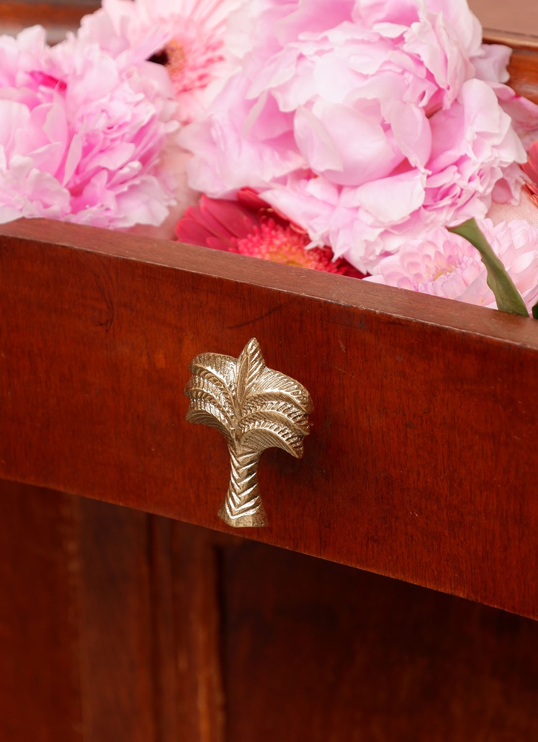 Doing Goods Wanda Palmtree deurknop - voorkant 2 goud