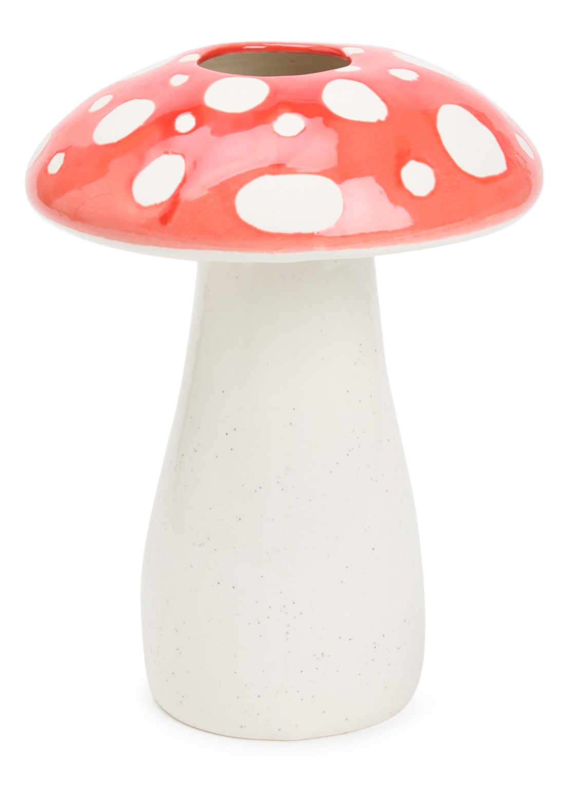 DOIY Amanita Large vaas 18 cm - voorkant rood
