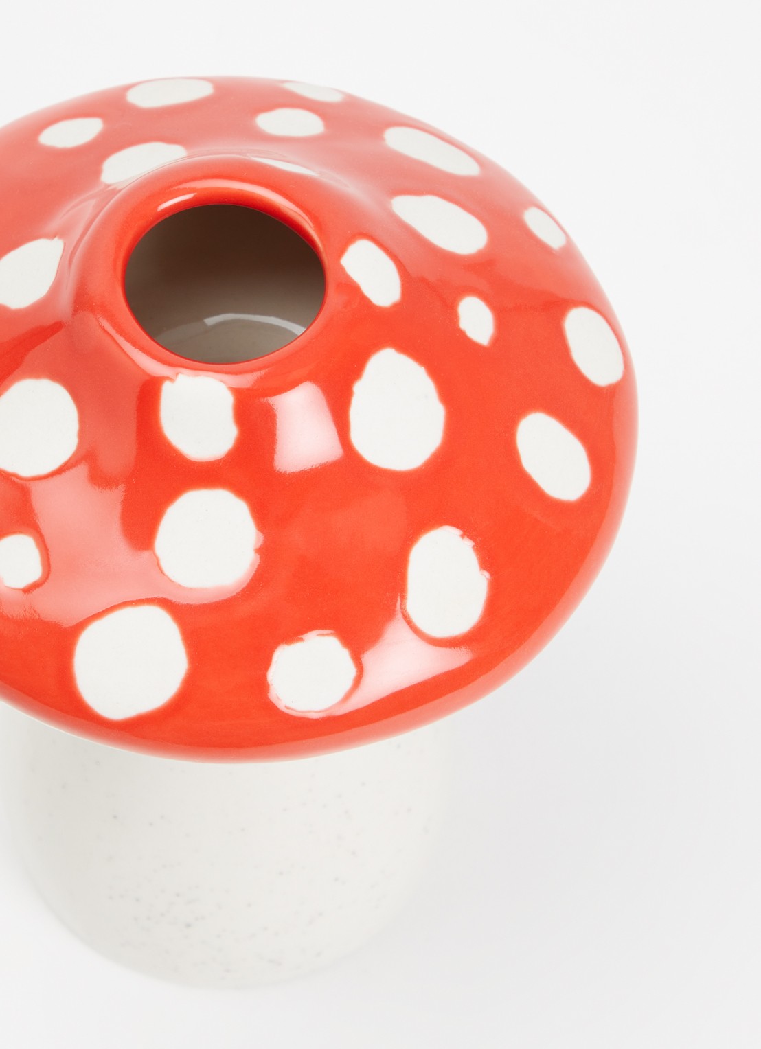 DOIY Amanita Small vaas 15 cm - voorkant 2 rood