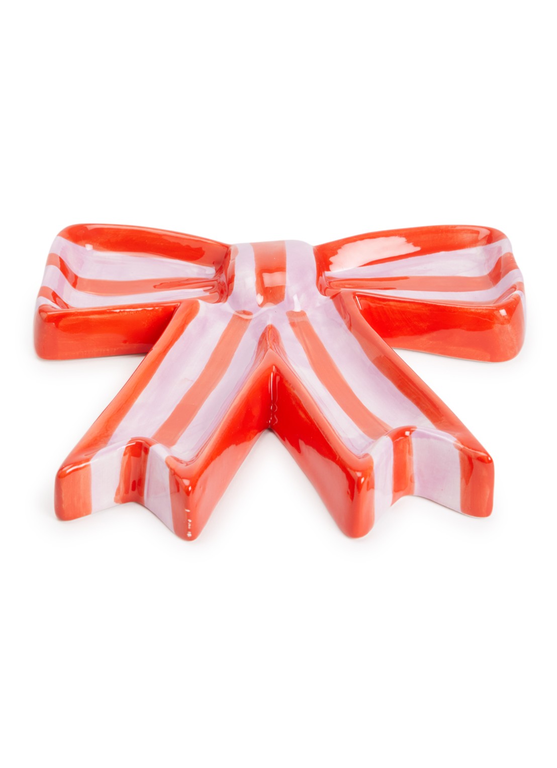 DOIY Bow opbergschaal 18,5 x 21,5 cm - voorkant rood