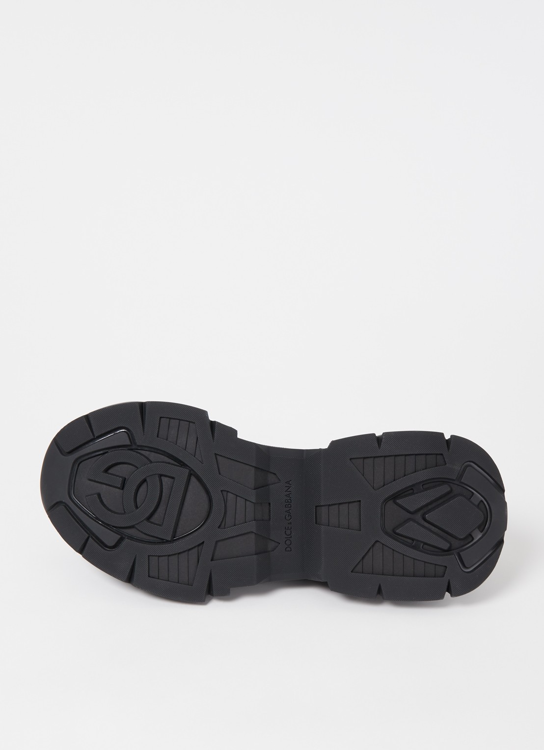 Dolce & Gabbana Airmaster sneaker met gebreid bovenwerk - detail 5 zwart