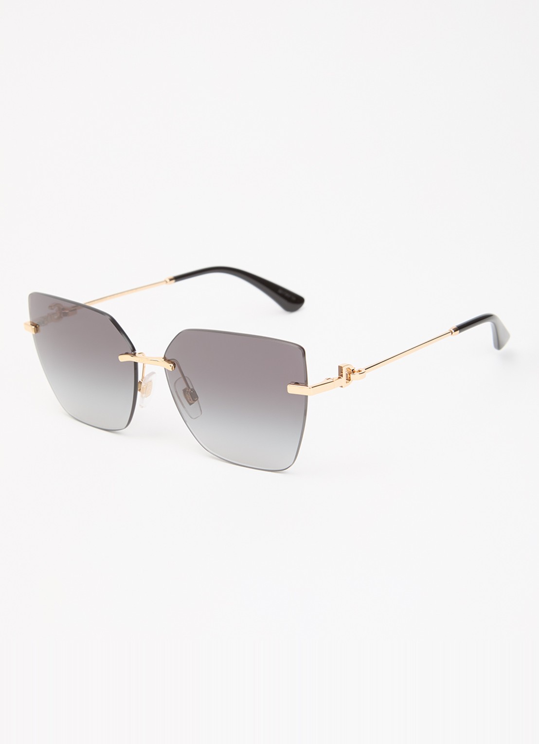 Dolce & Gabbana Butterfly zonnebril DG2321 - voorkant 4 goud