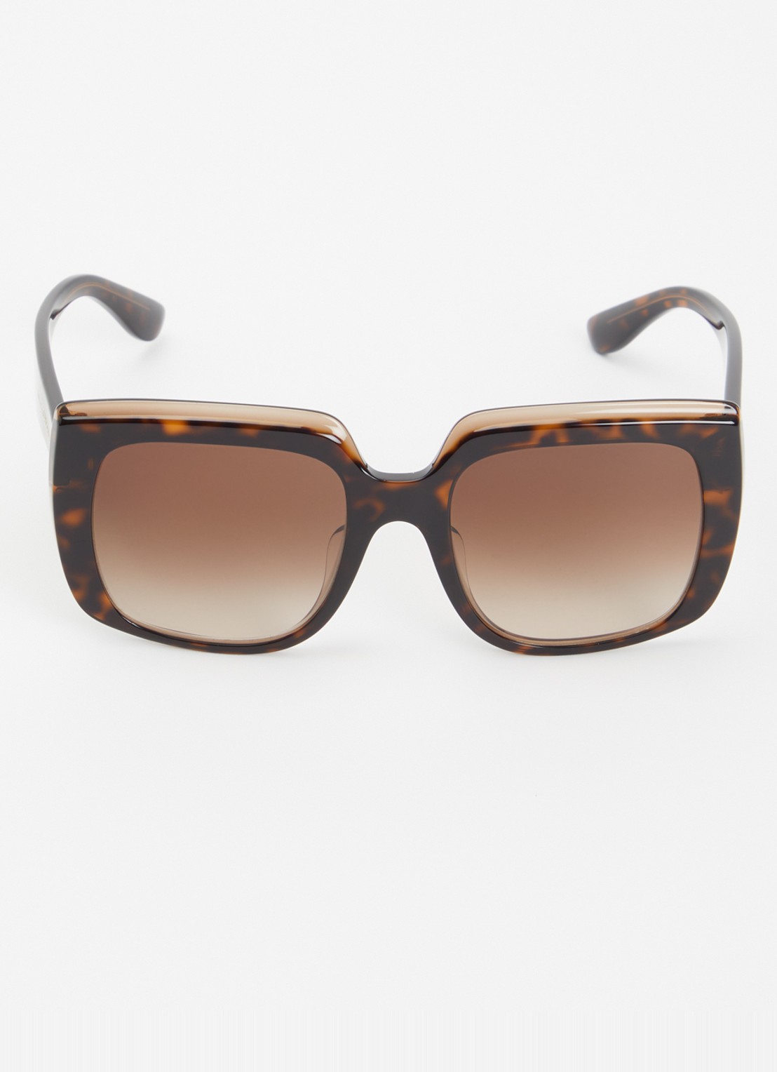 Dolce & Gabbana Butterfly zonnebril DG4414F - detail 2 donkerbruin