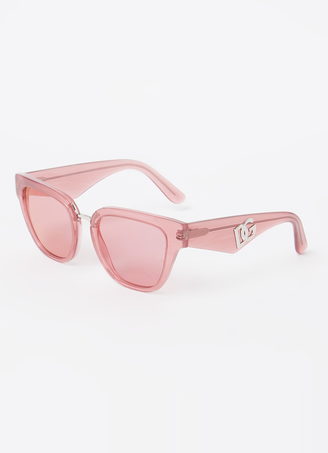 Dolce & Gabbana Butterfly zonnebril DG4437  - voorkant roze